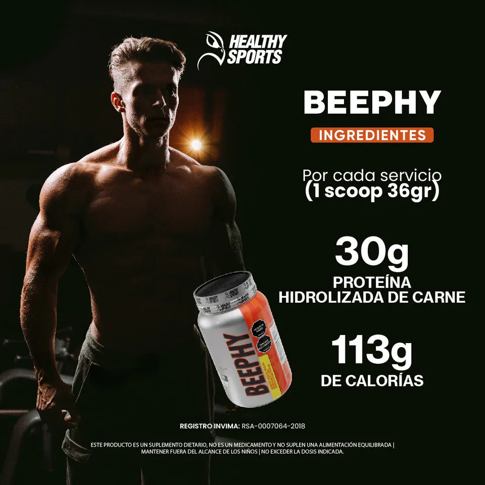 BEEPHY 936G 26 SERVICIOS VANILLA FLAVOR HEALTHY AMERICA - Image 3