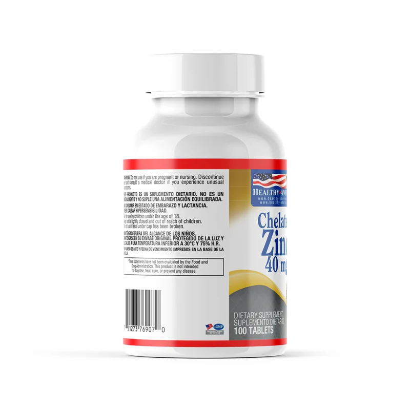 Chelated Zinc 40 mg x 100 tab - Image 3