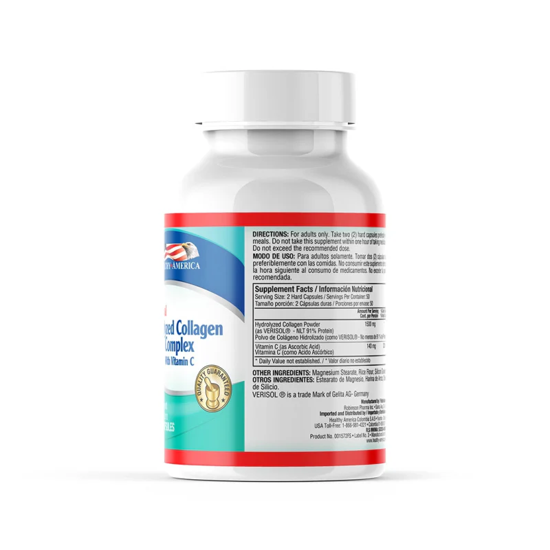 Colágeno Hidrolizado 1500 mg + Vitamina C x 100 caps - Image 3