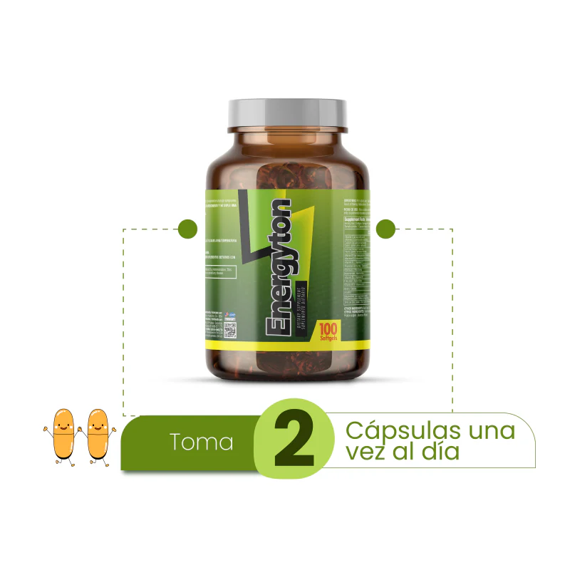 Energyton Plus x 100 softgels - Image 5