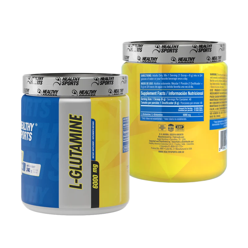 L Glutamine 6000 mg 240 gr polvo - Image 3