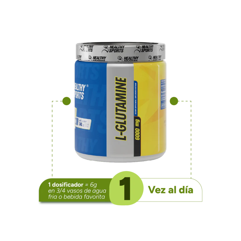 L Glutamine 6000 mg 240 gr polvo - Image 5
